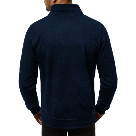 Vīriešu tumši zils džemperis 