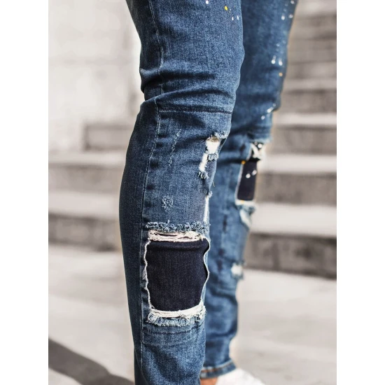 Vīriešu zili džinsi Robol G/1087