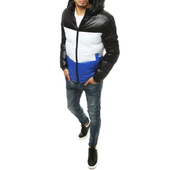 Vīriešu melna ziemas jaka Mivol Jakas