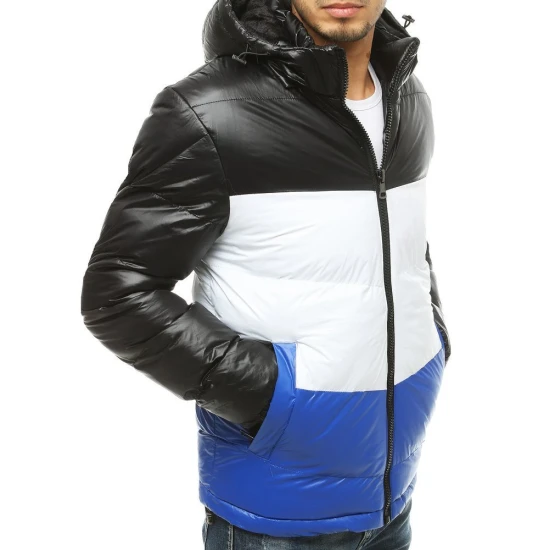 Vīriešu melna ziemas jaka Mivol Jakas