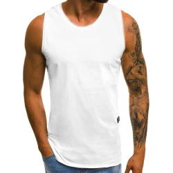 AkcIja Taron balts vīriešu krekliņš