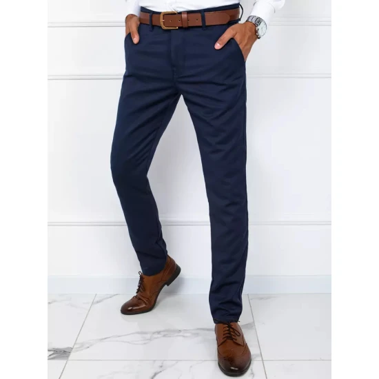 Vīriešu klasiskās tumši zilas bikses Purot UX3792