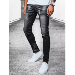 Vīriešu melni džinsi Dragar