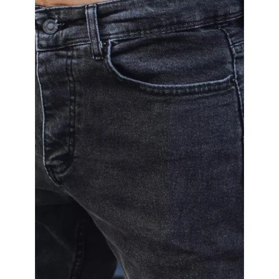 Džinsi vīriešiem tumši pelēkā krāsā Timur UX3831