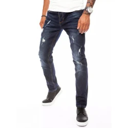Tumši zili džinsi vīriešiem Lelor