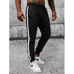 Melnas vīriešu bikses Johan