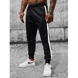 Melnas vīriešu bikses Johan