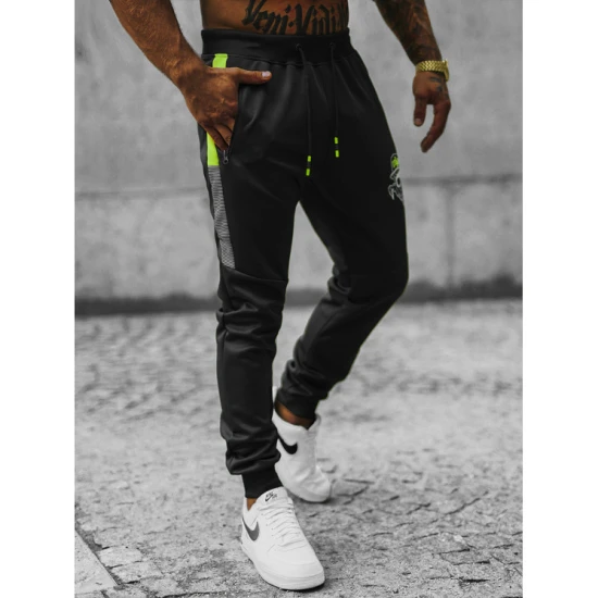 Vīriešu melnas brīvā laika bikses Liter JS/K10250