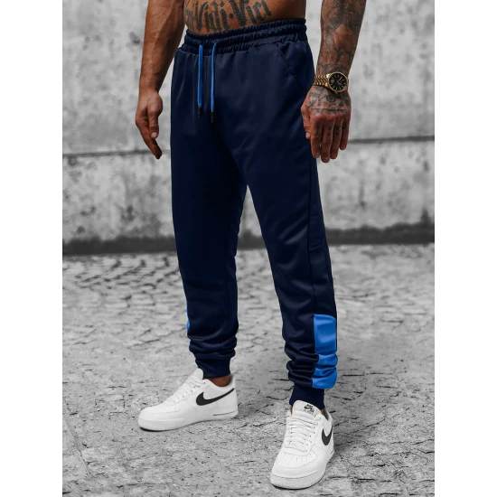 Vīriešu tumši zilas ikdienas bikses Virot JS/8K173