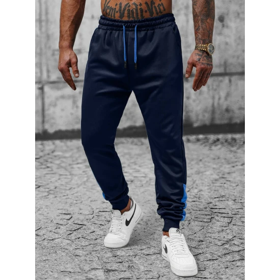 Vīriešu tumši zilas ikdienas bikses Virot JS/8K173