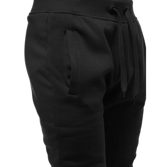 Vīriešu melnas ikdienas bikses Resol JS/XW01/1