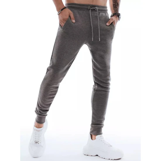 Vīriešu tumši pelēkas ikdienas bikses Denol UX3346