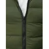 Tumši zaļa veste ar Nanor kapuci JS/M805/136