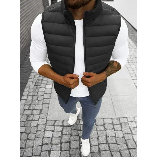 Veste vīriešiem melnā krāsā Mira JS/M711/392