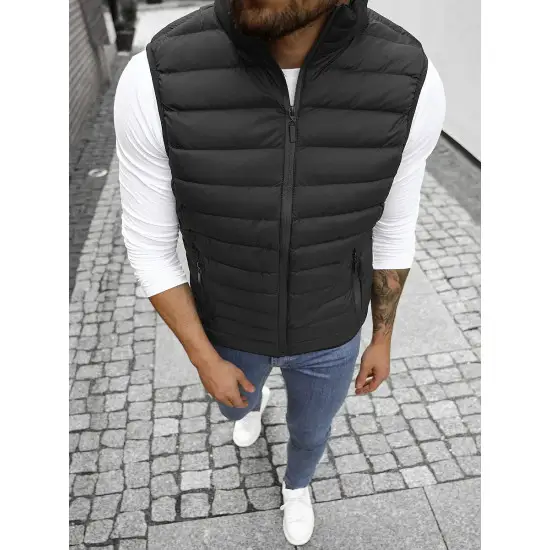 Veste vīriešiem melnā krāsā Mira JS/M711/392
