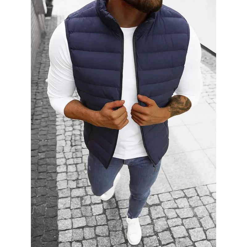 Vīriešu veste tumši zilā krāsā Mira JS/M711/215