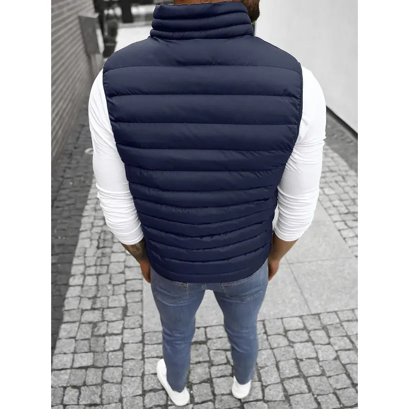 Vīriešu veste tumši zilā krāsā Mira JS/M711/215