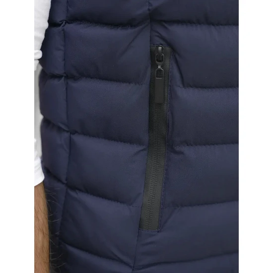 Vīriešu veste tumši zilā krāsā Mira JS/M711/215