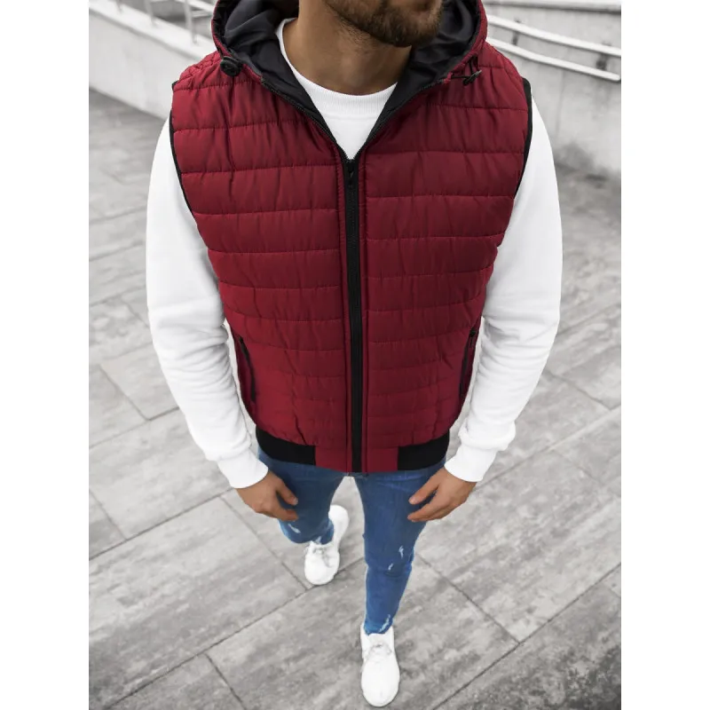 Vīriešu bordo veste Minel JS/MY88Z