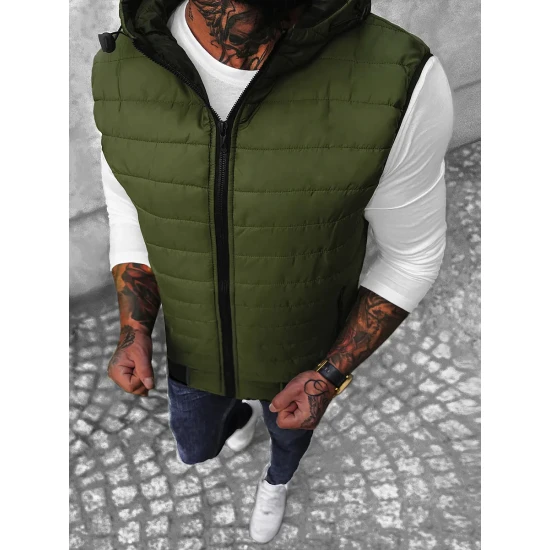 Vīriešu zaļa veste Minel JS/MY88Z