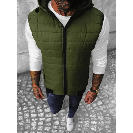 Vīriešu zaļa veste Minel JS/MY88Z