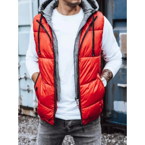 Vīriešu sarkana Viko veste TX4241