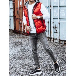 Vīriešu sarkana Viko veste