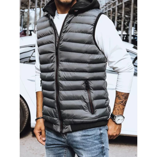 Veste vīriešiem pelēka Arova TX4093