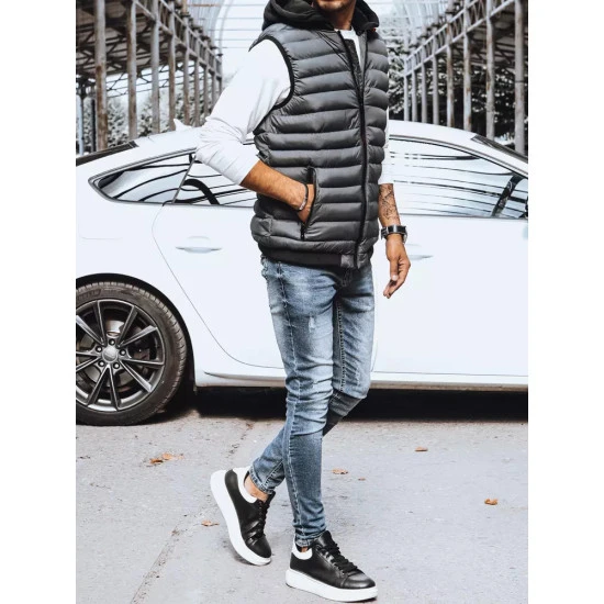 Veste vīriešiem pelēka Arova TX4093