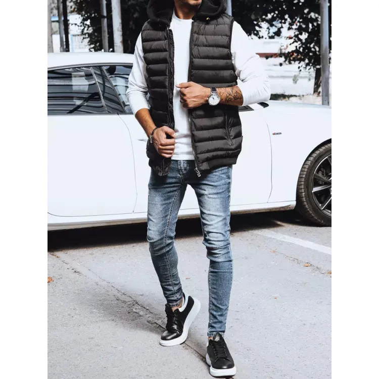 Veste vīriešiem melna Arova TX4095