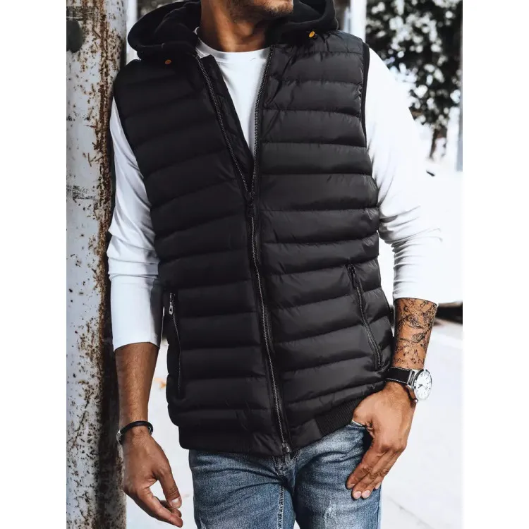 Veste vīriešiem melna Arova TX4095