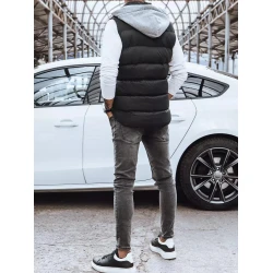 Vīriešu melna veste Doger