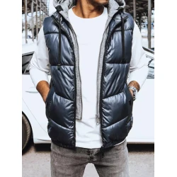 Vīriešu tumši zila veste Viko