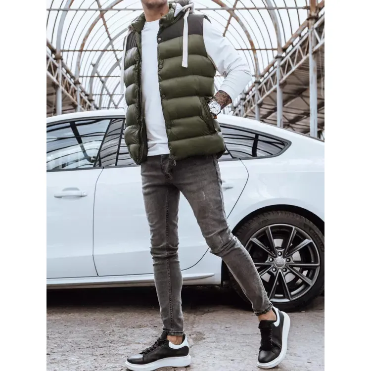 Vīriešu zaļā veste TX3935z