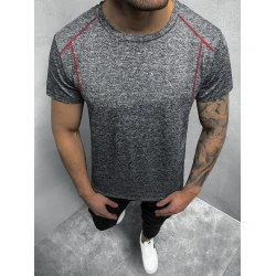 Akcija: Tumši pelēks vīriešu T-krekls Ted