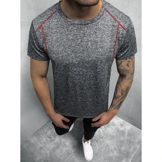 Akcija: Tumši pelēks vīriešu T-krekls Ted JS/HM089/2