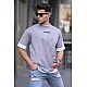 Gray mens t-shirt Zulu PK5802 Premium