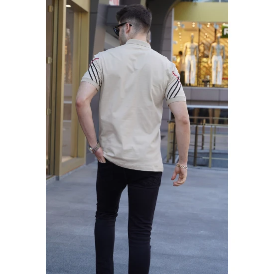 Vīriešu brūns polo krekls Zol PK5870 Premium