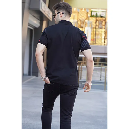 Vīriešu melns polo krekls Zol PK5870 Premium