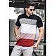 Vīriešu melns/sarkans krekls Polo PK9280 Premium