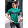 Vīriešu zaļš t-krekls Geoffrey PK5372 Premium