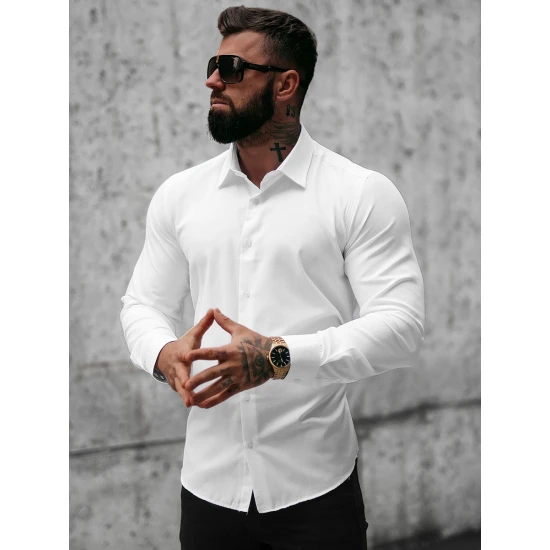 Balts krekls Intense MECH/2122