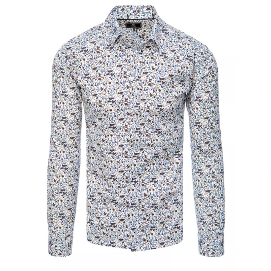 Vīriešu dzeltenīgi balts krekls Forel DX2385