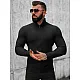 Karim melns džemperis ar rāvējslēdzēju NB/MM6004/4