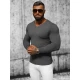 Tumši pelēks vīriešu džemperis Gozil