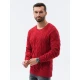 Vīriešu sarkans džemperis Tuver E195
