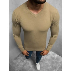 Vīriešu džemperis brūnā krāsā Robi