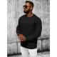 Vīriešu melns džemperis Itālija