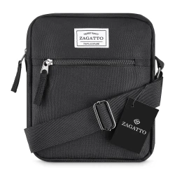 Vīriešu melna rokassomiņa Danny