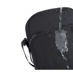 Vīriešu melna rokassomiņa Danny